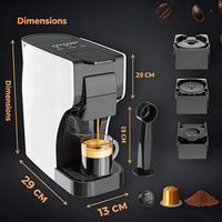 Machine à café en capsule pour hôtel, machine commerciale automatique tout-en-un de grande capacité