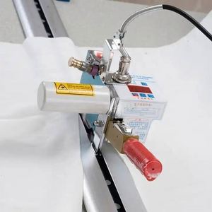 Semi-automatic Electric Cloth <b>Cutting</b> <b>Machine</b> with Automatic <b>Fabric</b> End Cutter Bearing New for Retail Industries & Used - Product Image 6