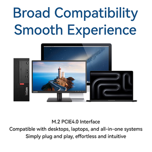 SSD 512GB 1TB 2TB SSD Pcie-4.0NVME-2280 SSD 驱动器 内置固态硬盘 适用于台式机笔记本电脑 - Product Image 3