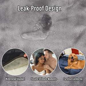 Подгонянное многоразовое моющееся одеяло с брызгами водонепроницаемое интимное одеяло - Product Image 3