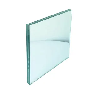 China Manufacturer Factory Direct 6.38-16.38mm Laminated Frosted Glass For Balustrade