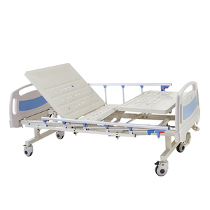 Hastane mobilyası üreticisi malzemeleri iyi fiyat 2 krank çok fonksiyonlu klinik hasta bakımı kullanımı manuel tıbbi hastane yatağı - Product Image 6