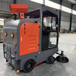 Nueva barredora aspiradora eléctrica autopropulsada para limpieza de calles con batería de 48V y motor de 1500W - Product Image 1