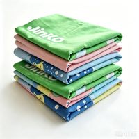 Customized Oversized Microfiber Beach Towel with Quick Drying Suede Texture Highly Absorbent and Non Stick Sand