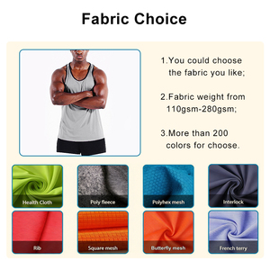 Débardeurs de sport pour hommes de qualité supérieure, respirants, à séchage rapide, coupe ample, décontractés, personnalisables avec logo, pour la course à pied, l'exercice, la salle de sport - Product Image 2
