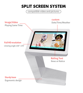 Kiosque intelligent de 27 pouces pour hôtel, aéroport, enregistrement et départ automatiques, machine tactile en libre-service, consultation, contrôle de santé - Product Image 3