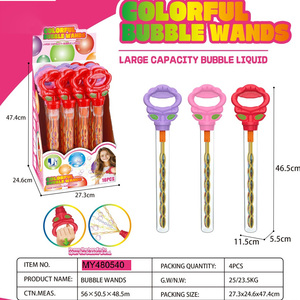 Varita de <span class=keywords><strong>burbujas</strong></span> larga con diseño de personajes infantiles, pulpo de cinco garras, 32 orificios, para fiestas de verano al aire libre para niños - Product Image 6