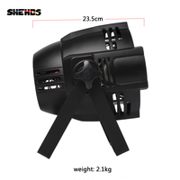 SHEHDS 200W COB Blinder Light Blanc Froid Blanc Chaud Par LED Projecteur de Scène pour Église et Concert