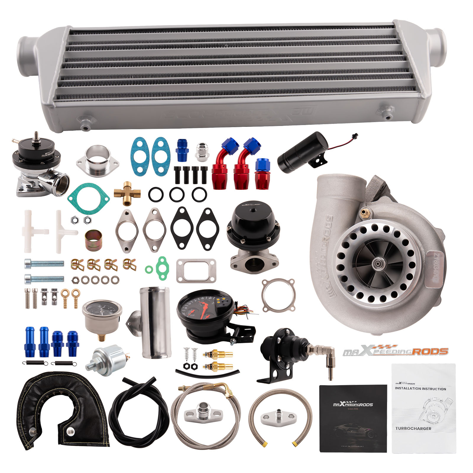 汎用2.5-6.0Lエンジン用ターボキット GT3582ターボチャージャー
