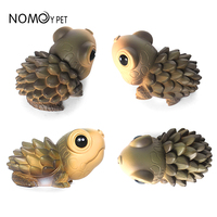 Accesorios para reptiles resina anfibios estatua de animales figuritas coleccionables tortuga Gecko serpiente camaleón adornos