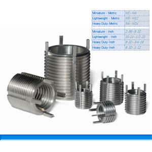 RVS M6 sleutelvergrendelende draadinsert voor vliegtuigindustrie AVIC-Flight voor beschadigde schroefgaten - Product Image 5