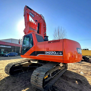 รถขุดตีนตะขาบ DOOSAN DX220-9 มือสองจากเกาหลีแท้ น้ำหนัก 20 ตัน เครื่องยนต์เดิม ชั่วโมงการทำงานต่ำ รถขุดไฮดรอลิกขนาดเล็ก สำหรับงานต่างๆ - Product Image 1