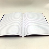 Cuaderno A5 de Tapa Blanda al por Mayor de Fábrica, Impresión a Todo Color Personalizada, Cuaderno con Páginas Rayadas, Servicio OEM