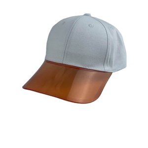 Visera transparente personalizada Protección solar Deportes <span class=keywords><strong>SPF</strong></span> <span class=keywords><strong>50</strong></span> Adulto Cómodas gorras de béisbol ajustadas - Product Image 5