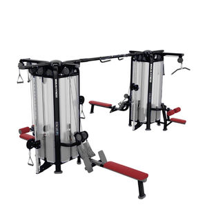 <span class=keywords><strong>Gimnasio</strong></span> comercial Equipo de fitness Sistema de <span class=keywords><strong>polea</strong></span> de Estación múltiple Entrenador de funciones 8 estaciones Multi-Jungle - Product Image 1