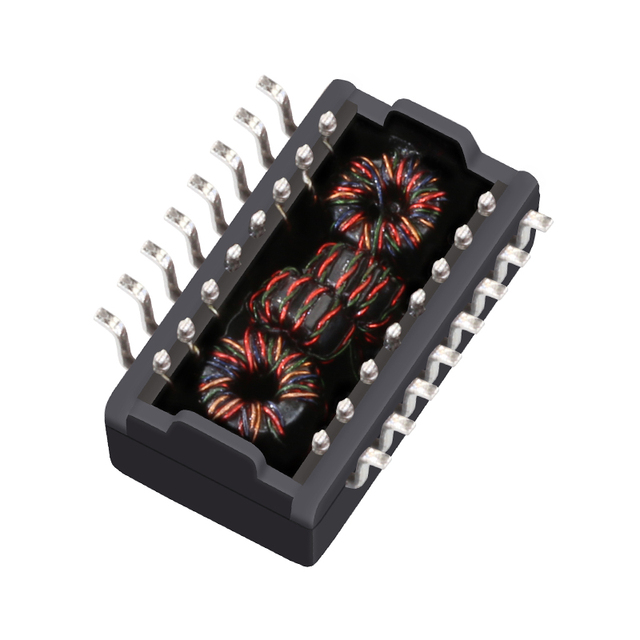 TG110-S055N2RL 100 Base-T Single Lan Ethernet TOROIDAL Lan Magnetic IC Module Ethernet Transformer