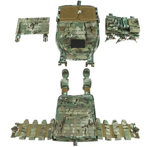 Gilet Tattico da Esterno in Nylon 500D, Regolabile, Protettivo, Stile ACU, per Caccia e Addestramento, Borsa Tattica da Uomo - Product Image 2