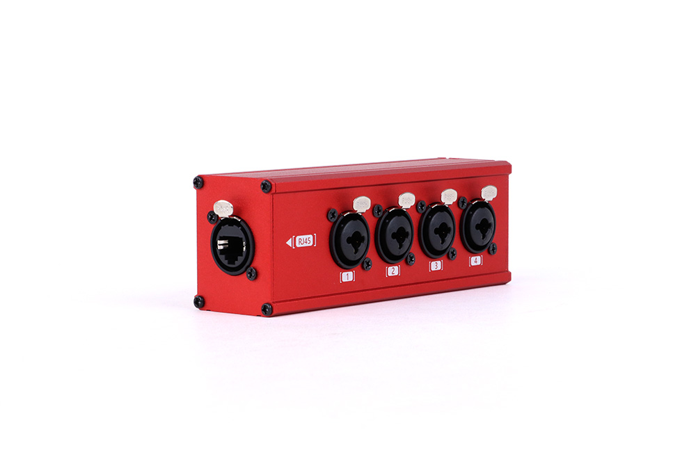 Rojo, RJ45-XLR+6.35