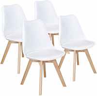 ST-8545 Intérieur Pas Cher Tissu Jambes En Bois Restaurant Maison Salle À Manger Table Chaises