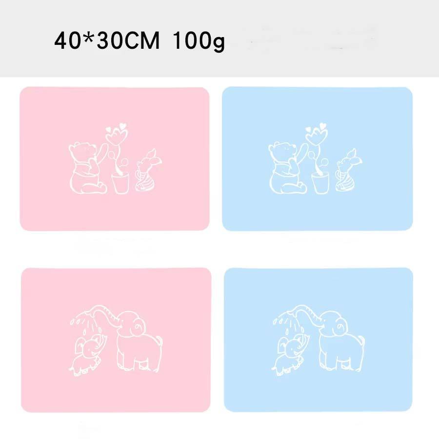 Set de table coloré 40*30 à motifs - ours bleu nordique