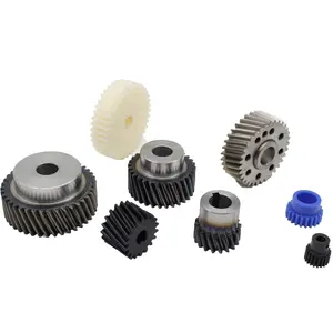 Tianjin Factory Price M0.4 - M10 Customized Spur Gear and Helical Gear Pinion