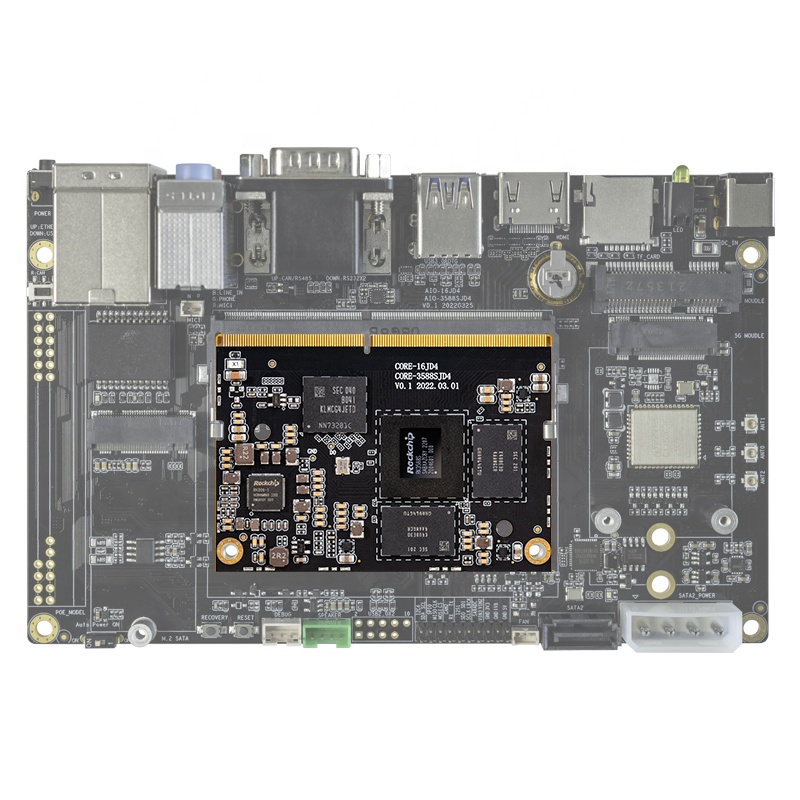 RK3588S Octa Core A76+A55 64Bit 2.4GHz Wtih NPU 6TOPS AI