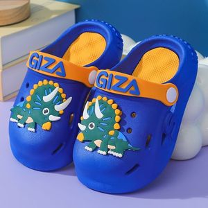 Sabots de Plage Beige pour Enfants avec Breloques Ours de Dessin Animé, Bride Réglable, pour Garçons et Filles, Vente en Gros - Product Image 3