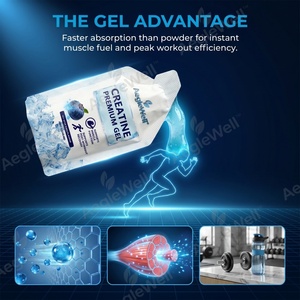 AegleWell OEM/ODM Gel de créatine monodose sans mélange, pratique, rafraîchissant instantané, pour l'entraînement en déplacement, alimentation musculaire - Product Image 4