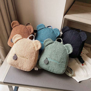 Unisex Backpack Patches Personalized Travel Hiking Teddy Backpack School Bag - Product Image 1