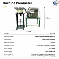 Machine de remplissage et de bouchage rotative intégrée avec pompe pour l'emballage alimentaire, équipement semi-automatique pour bouteilles pour petites productions