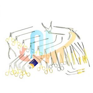 Ensemble d'instruments FESS pour chirurgie endoscopique des sinus, kit d'instruments chirurgicaux ORL professionnels en acier inoxydable de qualité médicale, certifié ISO, robuste - Product Image 1