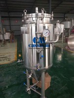 Réservoir de Propagation de Levure en Acier Inoxydable Neuf de 50L 250L Utilisation Polyvalente à Domicile/à la Ferme/au Restaurant Fermenteur