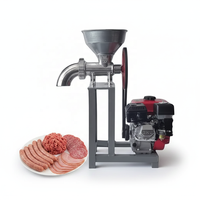 Nouvelle Hachoir à Viande Commercial à Moteur Essence NWD, Machine à Hacher les Os et les Nouilles, Capacité 150 kg/h, Garantie 1 An