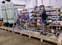 Système de filtration d'eau par osmose inverse de 2 tonnes, 2000 L/H, purificateur d'eau de dessalement, système d'irrigation, eau potable, taux de dessalement de 98%