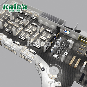 Hot tùy chỉnh quần áo thể thao hiển thị giá thời trang cửa hàng bán lẻ đồ nội thất trang trí hợp thời trang cửa hàng thể thao thiết kế nội thất - Product Image 2