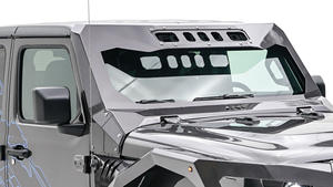 Marco de protección para ventana de coche, accesorios de Exterior, fabfour, ViCowl, para <span class=keywords><strong>Jeep</strong></span> <span class=keywords><strong>Wrangler</strong></span> JL y Gladiador, 2018 + - Product Image 4