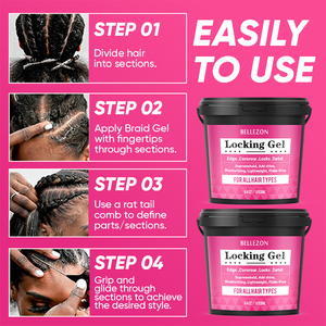 Salon Sử Dụng Số Lượng Lớn Ổ Khóa Bện Gel Mỹ Phẩm Nhà Sản Xuất Cực Giữ Bện Gel 64 Oz - Product Image 5