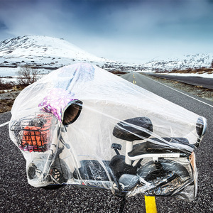 Tente de <span class=keywords><strong>moto</strong></span> Housse de <span class=keywords><strong>moto</strong></span> <span class=keywords><strong>Garage</strong></span> de <span class=keywords><strong>moto</strong></span> Housse de vélo étanche et anti-poussière // Housse de <span class=keywords><strong>moto</strong></span> transparente jetable - Product Image 6
