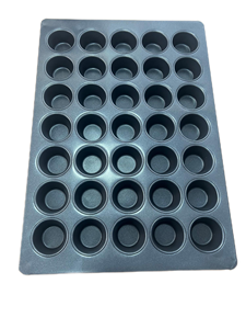 Dễ dàng để làm sạch 18x26 inch 35 ly Silicone tráng Muffin chảo dễ dàng để demold - Product Image 2