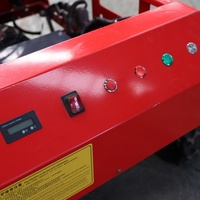 Vente directe d'usine Tondeuse à gazon télécommandée à roues Transmission intégrale Haute efficacité Désherbage Outils agricoles Tracteur de jardin
