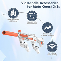 Accessoire de Jeux de Tir en Réalité Virtuelle Amélioré : Crosse de Fusil pour Manette Meta Quest 3/3s, Idéal Cadeau de Noël