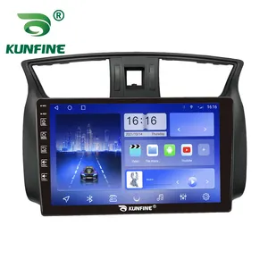 Pour NISSAN SYLPHY 2012-2021 10.33 pouces écran QLED dispositif d'unité principale Double 2 Din voiture stéréo Navigation GPS Android voiture Radio