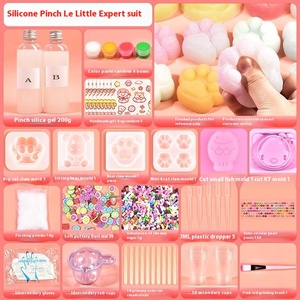 Jouet à pincer en silicone unisexe DIY, griffe de chat faite à la main, jouet de décompression à presser pour enfants et filles, ensemble musical inclus - Product Image 6