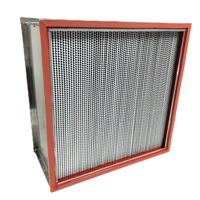 Panel Fiberglass JY Filter HEPA H13/H14 untuk Industri Pendingin Udara Ruang Bersih Rumah Sakit, Dimensi Dapat Disesuaikan