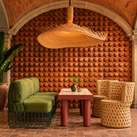 Ensemble de mobilier de restaurant sur mesure : banquettes commerciales, chaises de salle à manger, tables et mobilier de bar pour projets hôteliers