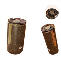 Mug à café anti-chute avec logo personnalisé, en acier inoxydable, isolé sous vide, anti-fuite, pour le bureau, cadeau d'affaires, voyage, extérieur