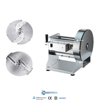 Machine à trancher les légumes et les fruits électrique commerciale oignon pomme de terre citron mangue noix de coco chips trancheuse