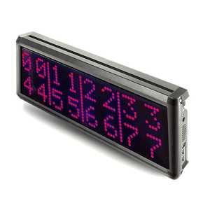 400D 4หรือ8กลุ่มจอแสดงหมายเลขแขกระบบการ<span class=keywords><strong>โทร</strong></span>ไร้สาย - Product Image 1