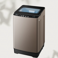 Lave-linge domestique entièrement automatique à chargement par le haut avec séchage intégré et désinfection par lumière bleue