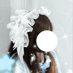 Diadema de encaje con alas de ángel góticas Diablo, accesorios para el cabello estilo Harajuku, accesorios para el cabello estilo punk, tocados estilo Lolita <span class=keywords><strong>Dream</strong></span> - Product Image 4